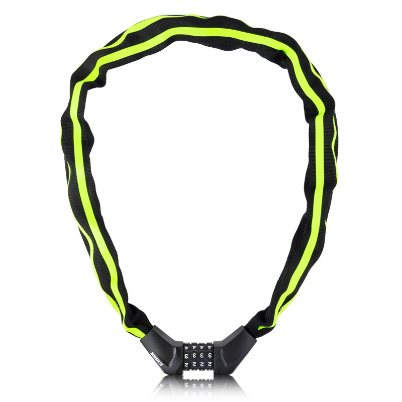 ETOOK ET465-REFL Bicycle Chain Lock Anti-theft Code Lock Electric Bike Lock