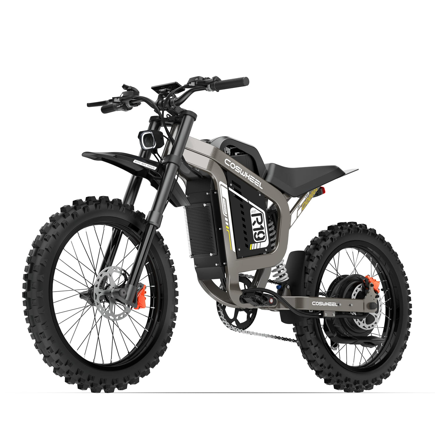 R19 ELECTRIC DIRT BIKE 72V 40AH 200KM MAX RANGE STRONG POWER ELECTRIC BICYCLE