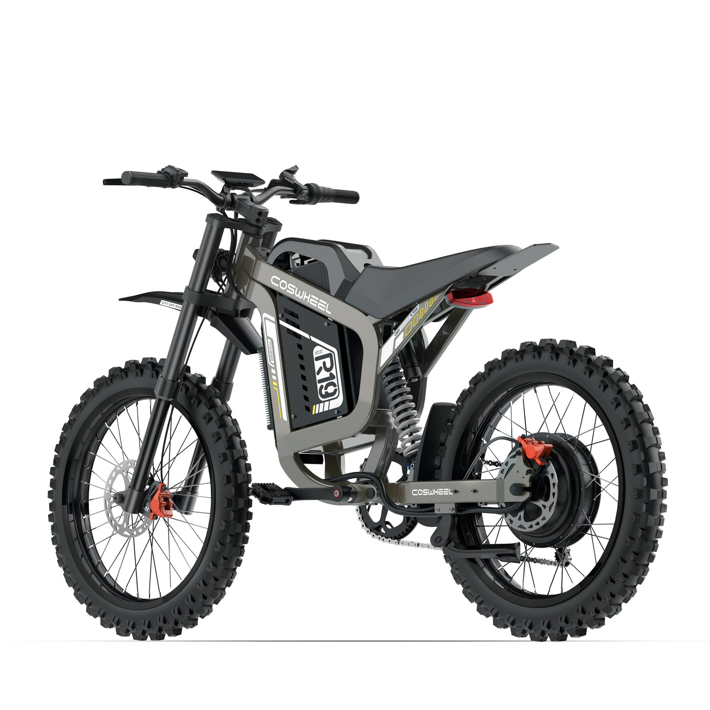 R19 ELECTRIC DIRT BIKE 72V 40AH 200KM MAX RANGE STRONG POWER ELECTRIC BICYCLE