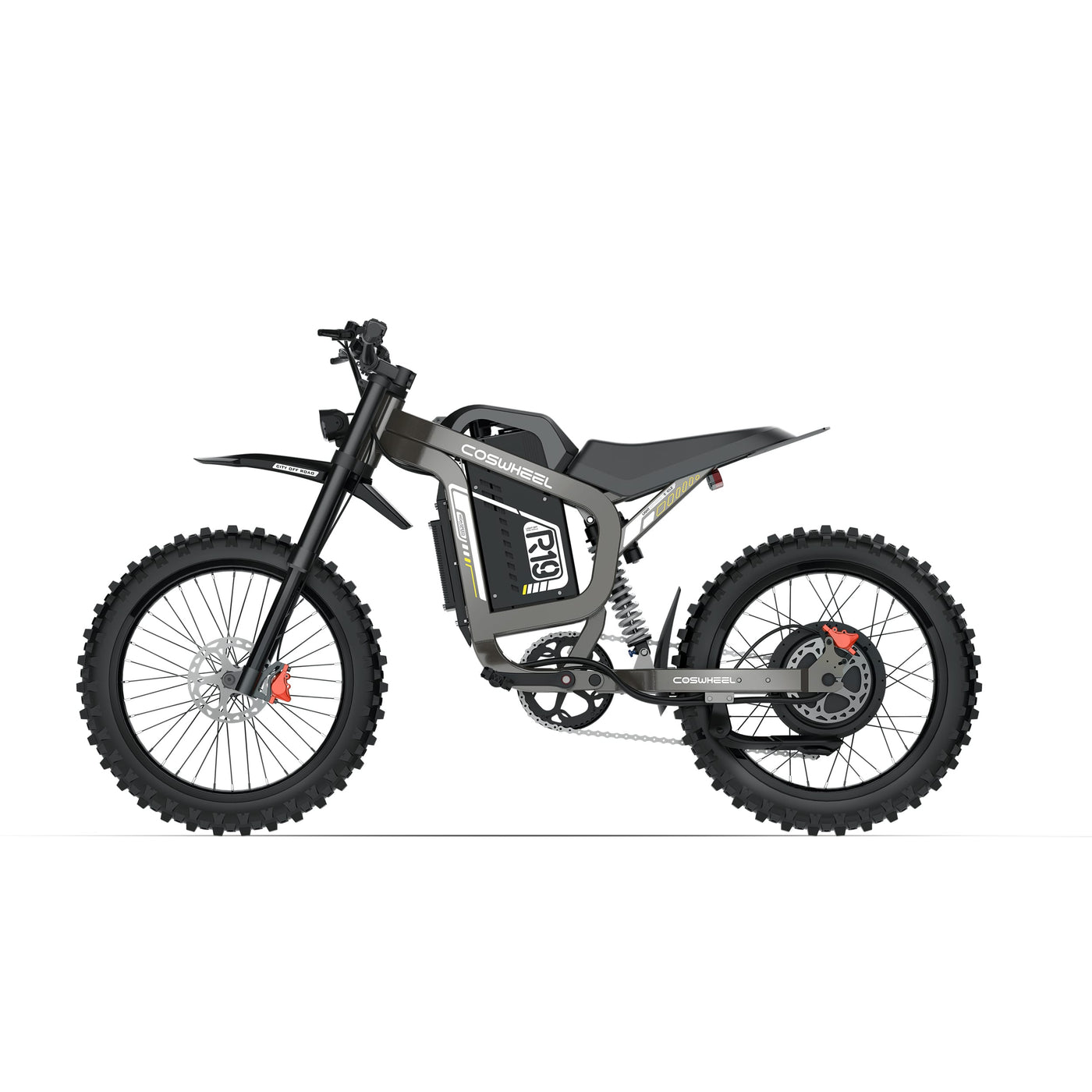 R19 ELECTRIC DIRT BIKE 72V 40AH 200KM MAX RANGE STRONG POWER ELECTRIC BICYCLE
