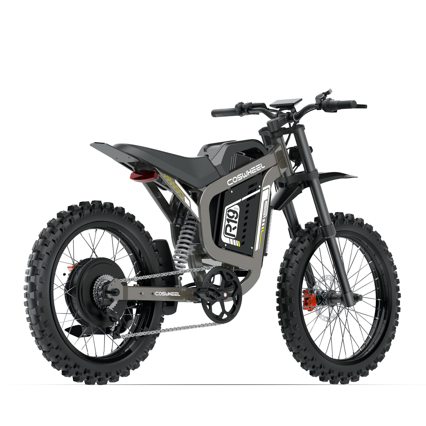 R19 ELECTRIC DIRT BIKE 72V 40AH 200KM MAX RANGE STRONG POWER ELECTRIC BICYCLE